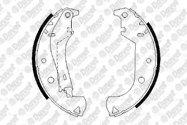 BOSCH 0986487626 Arka Fren Balatasi Pabuc Doblo Albea 1.2 1.3 1.4 1.6 1.9d Jtd